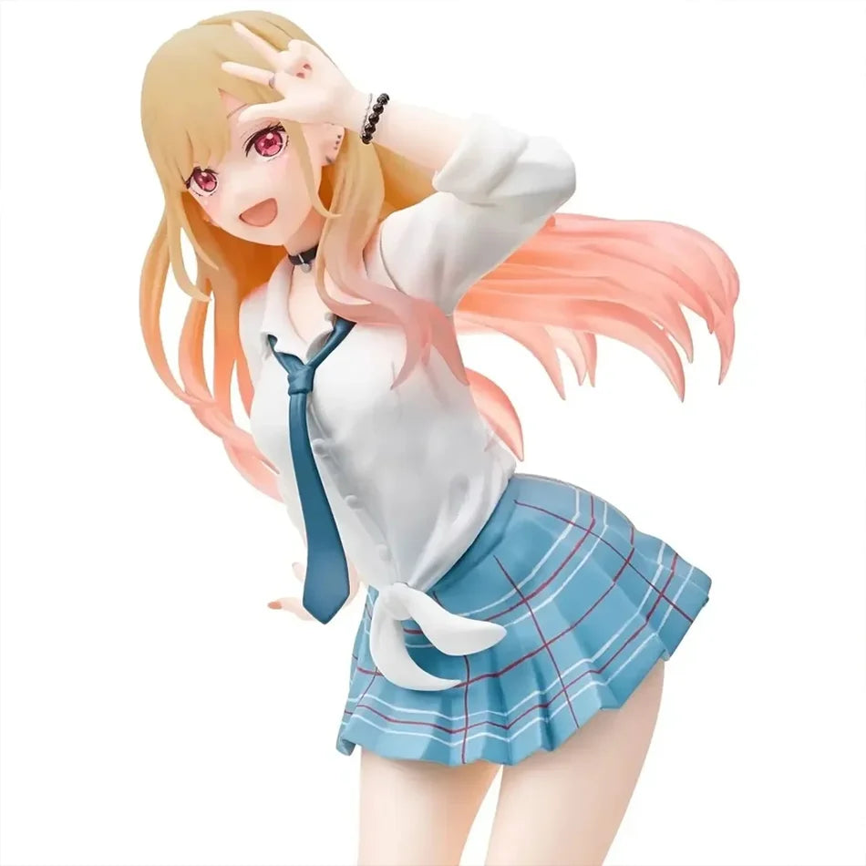 My Dress Up Darling MARIN KITAKAWA Uniform Anime Figure Toys 18cm PVC Model Collector Birthday Gift My Dress Up Darling MARIN KITAKAWA Uniform Anime Figure Toys 18cm PVC Model Collector Birthday Gift